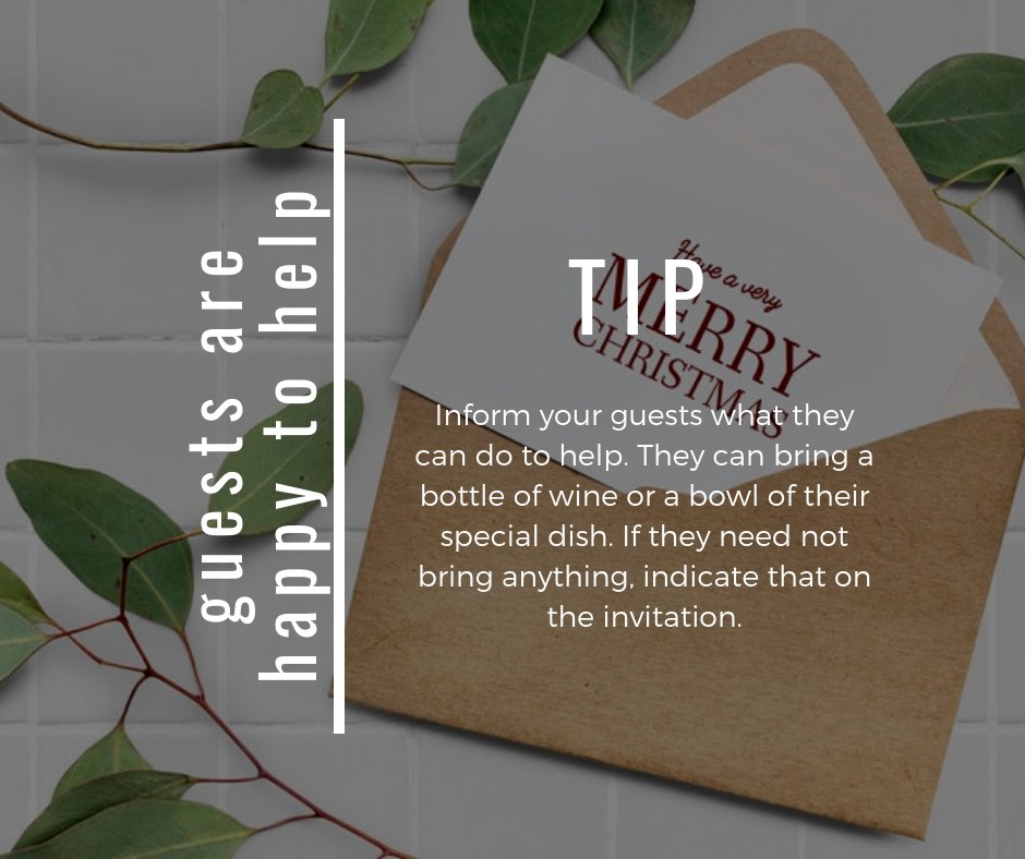 StaffingEvents's tweet image. When hosting a Christmas party, send out the invites weeks before the event.
#EventStaffing #EventLogistics #EventPlanning #PartyPlanning #WeddingPlanning #EventPlanners #EventStaff #WaitStaff #Bartenders #EventCoordination #SetupandBreakdown #ECOEVENTS #EXPERIENCEECO #ATLEvents