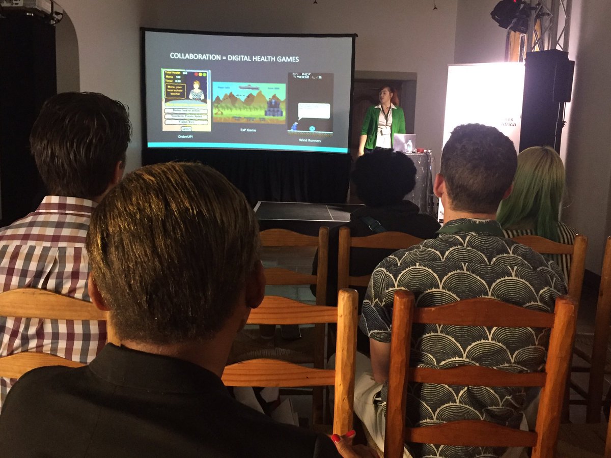 Interesting use case of #seriousgame developed for HIV+ children to encourage ARV adherence #AGW2018