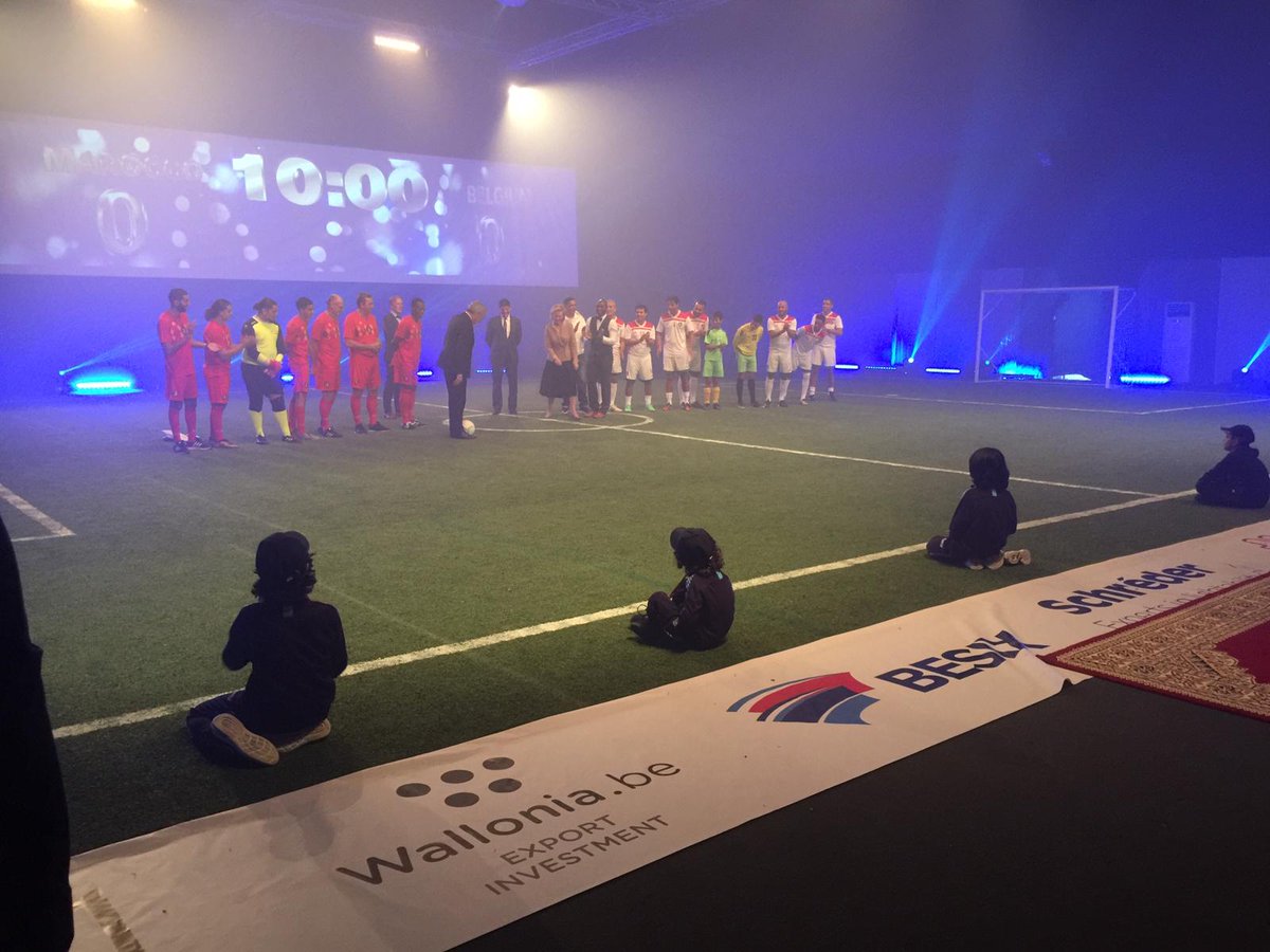 Awex_Afrique's tweet photo. @AWEX_Belgium Activité Football et jeunesse organisé par Agoria en collaboration avec l'AWEX mettant en valeur une société Wallonne #DirtyMonitor #BEmissionMAR #AWEX2018 https://t.co/1dSsdZPAMY