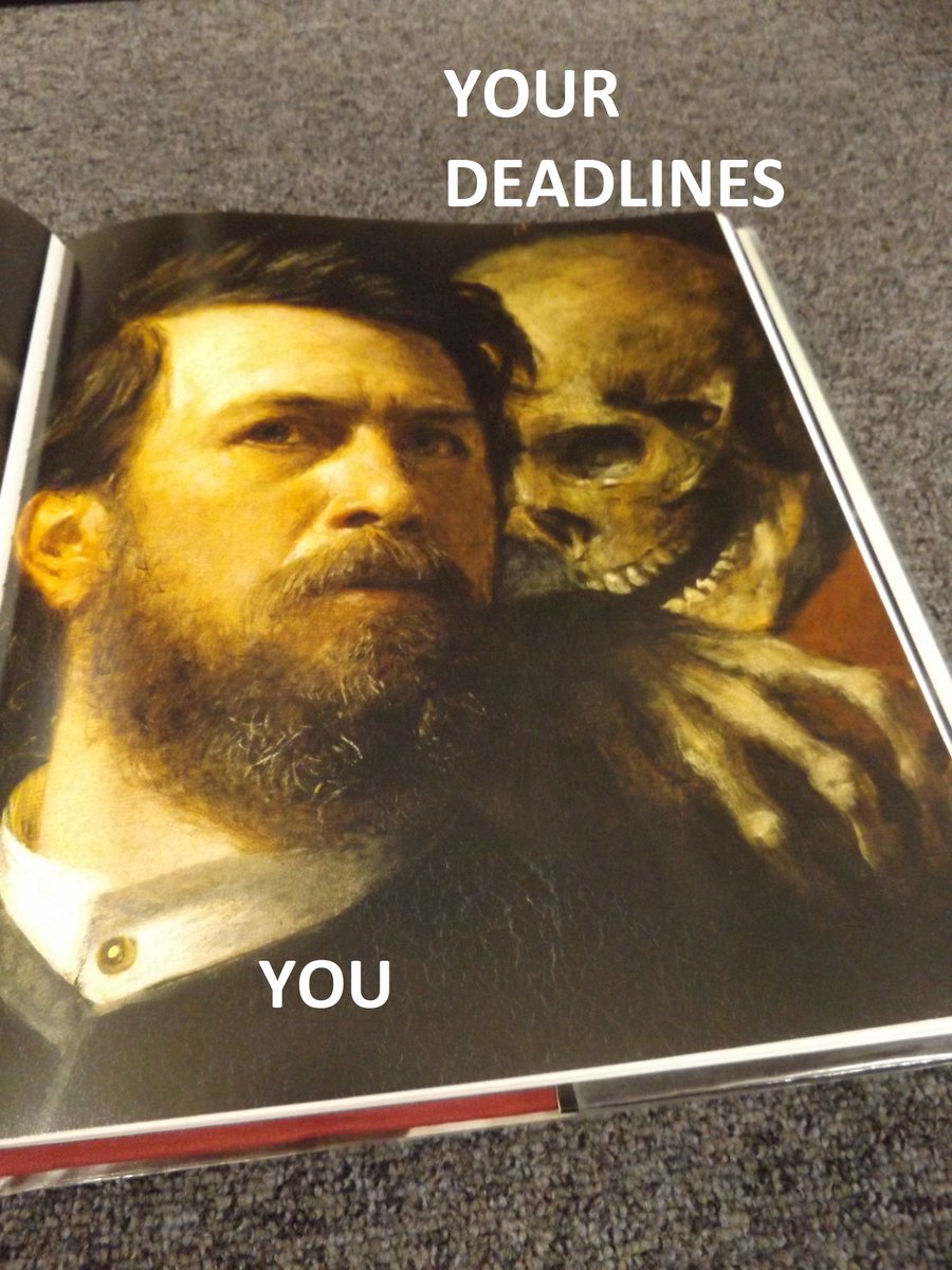 UR_Library's tweet photo. Don't let your deadlines creep up on you! The Library is open 24hrs until December 14th to help with your study needs!
@RoehamptonSU #librarylife #FridayFun #libraryjokes #library24 https://t.co/CRNUNoWBno