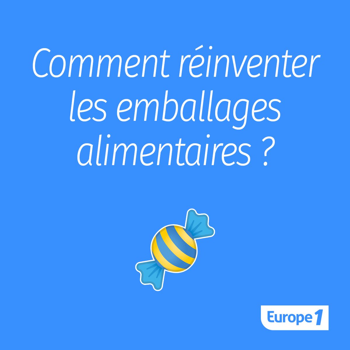 Vous êtes emballés par la France qui bouge ? Vous le serez forcément aujourd'hui 😉
Avec Alfapac 
<a href="/Vegeplast/">Vegeplast SAS</a> 
Et cosse 

L emballage alimentaire se réinvente 

Rdv 13heures <a href="/Europe1/">Europe 1</a> #Europe1 

Notre coach <a href="/jcsciberras/">JC Sciberras</a>