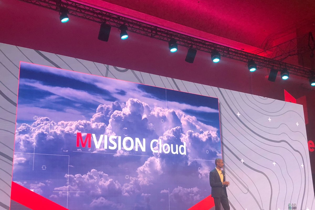 At #MPOWER18 in Rome, <a href="/trustedmind/">rajiv gupta</a> shares how to make the cloud the most secure environment for your business with #MVISION Cloud. mcafee.ly/2Cko6Ah