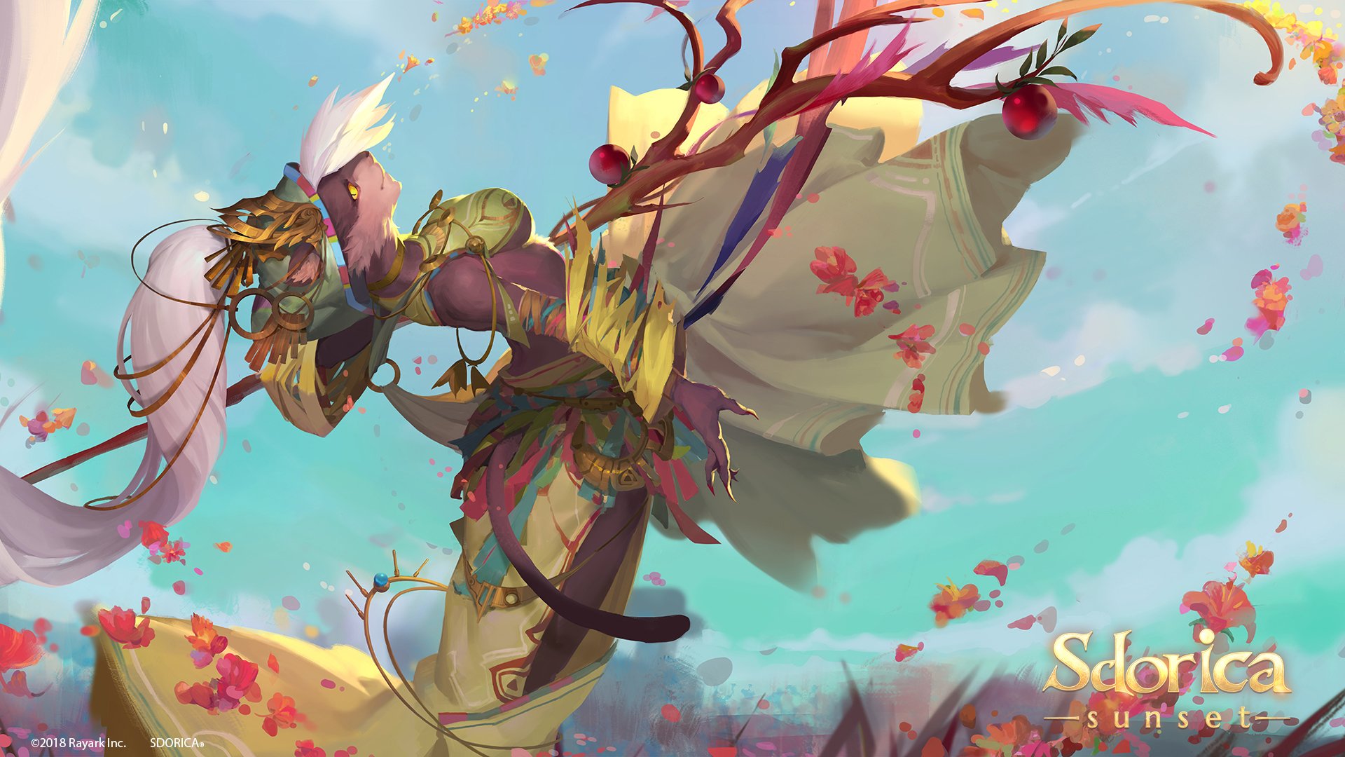 Sdorica（スドリカ）【公式】 on Twitter "ファティマSP 白属性 CV：中原麻衣 ファティマは4年に1度の豹族の儀式『伝承