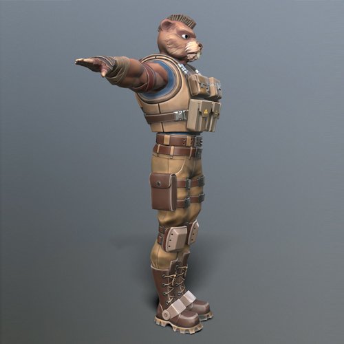 GameGatorStudio's tweet photo. The final render of the character "Beaver"
#maya #3dmax #rigging #3dcharacter #sculpting #3dartist #3dart #substancepainter #render #artwork #3drender #3dmodelling #3dart #cartoon #FurFury #gamedev #indie #GameGatorGames  #indiedev #gamedeveloper #UE4 #UnrealEngine4 #BattleRoyale https://t.co/YJkOeiI48K