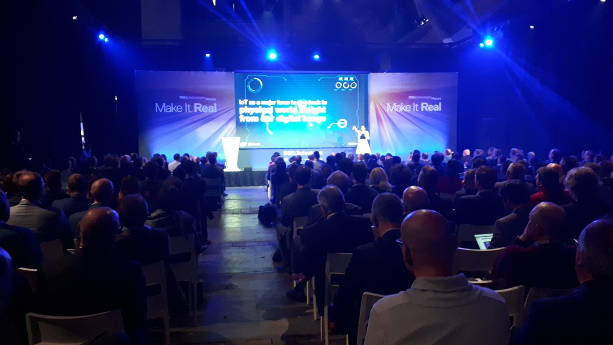 JanVanCauter's tweet photo. Happy to listen to a very interesting and passionate keynote realizing your digital future from @florissidelltec #DellTechForum Brussels. https://t.co/ABNGQhzMmK