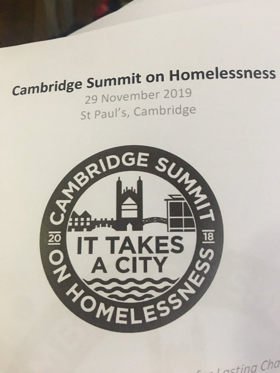 nishmanek's tweet photo. So privileged to be here @cambridgesummit. 
Bringing together  people across faith, academia, business, technology, science and beyond for the first time,  to discuss how we can end homelessness in Cambridge. 

#ittakesacity https://t.co/Bg6wMakwoq