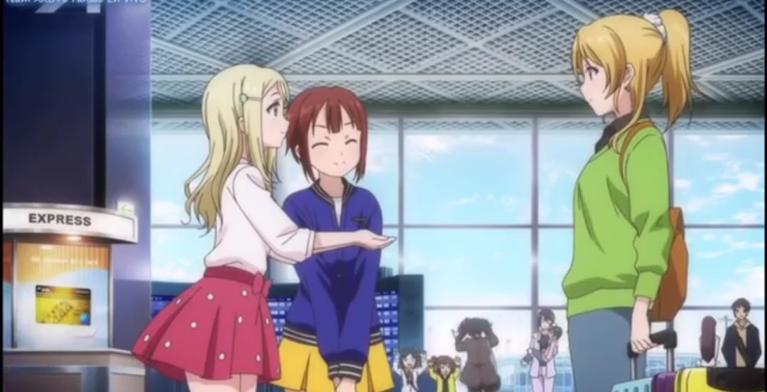 サフラン アリエル2d めちゃモテ航空局長 على تويتر ラブライブ 劇場版ラブライブ Ms Nyとか成田空港とか どれもリアルですわ しかも 声優陣にコナンの役がいたのは驚きました