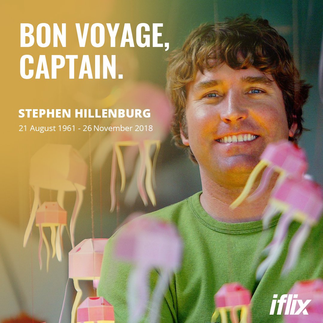 iflixBN's tweet photo. Bye-aye, Captain! We, the citizens of Bikini Bottom will dearly miss you, always. #RIPStephenHillenburg https://t.co/PLdRwwYfgh