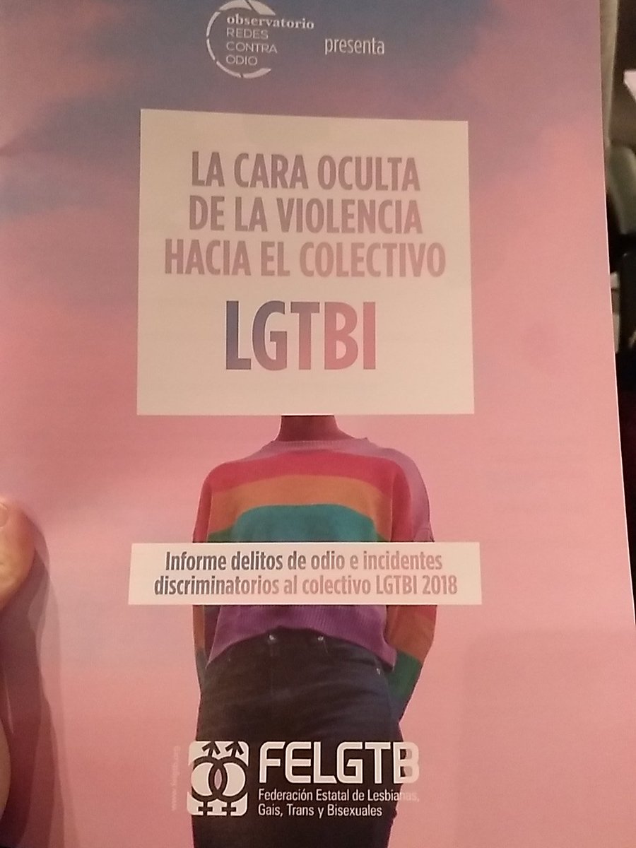 Lesnetworking's tweet photo. Gracias @FELGTB por vuestra lucha incansable para acabar con las #ViolenciasInvisiblesLGTBI. Y gracias especialmente a @Vissibles @norbertamadriz @JesusGenerelo por hacer realidad este informe tan necesario https://t.co/15wvY9SV27