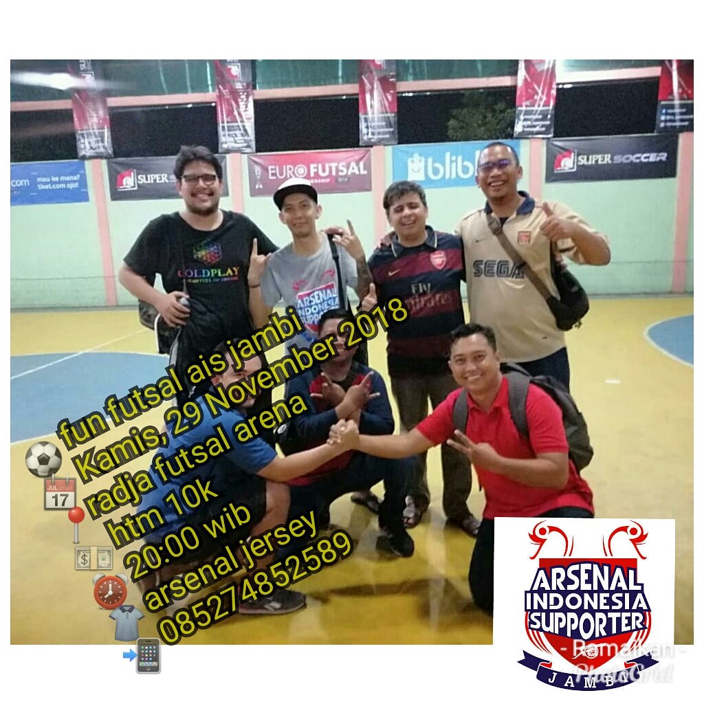 Fun Futsal ais malam ini... 
Ramaikan yokk