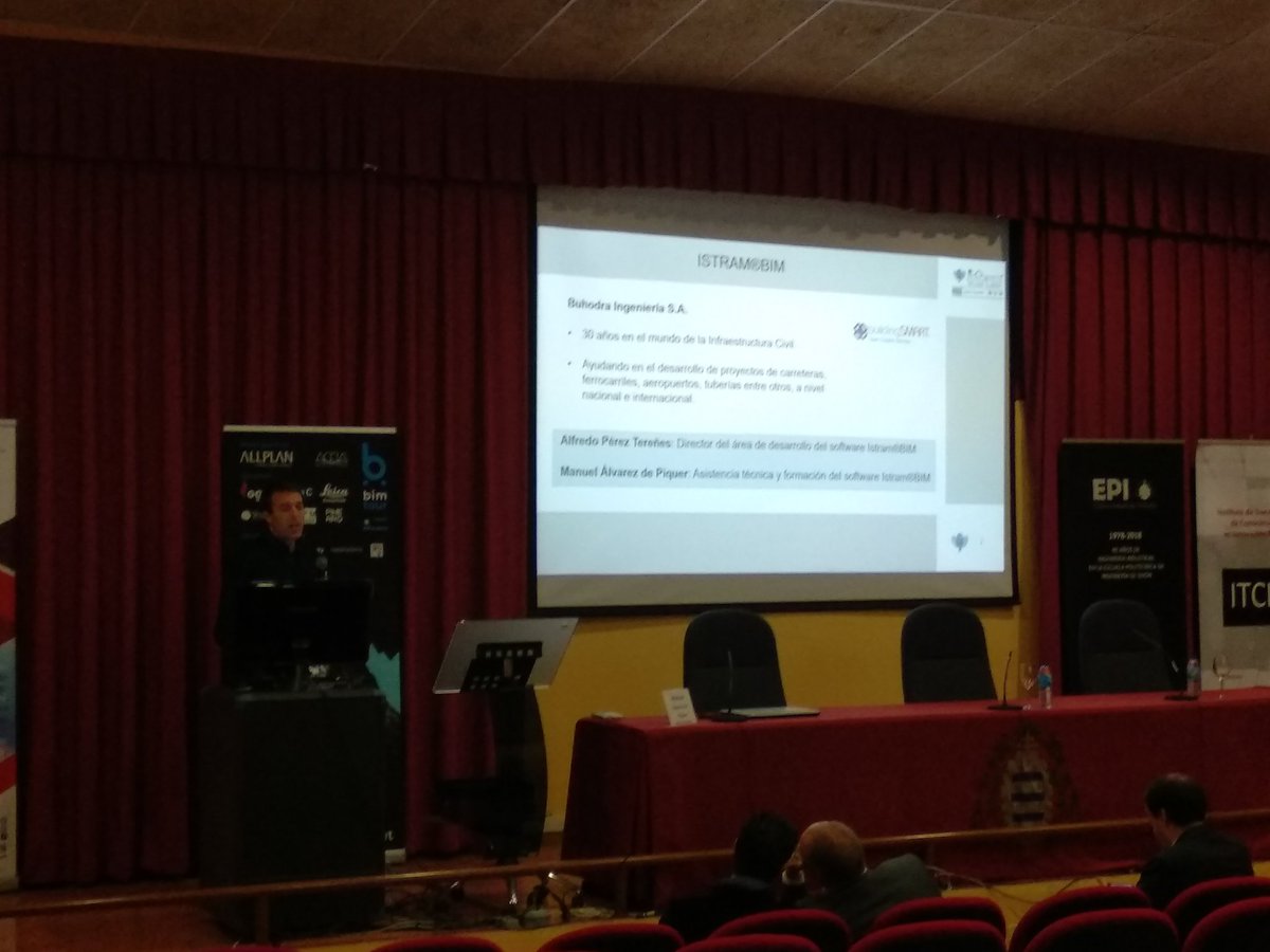 BIMAcademyES's tweet image. Manuel Álvarez de Piquer (@IstramBuhodra) expone en #BIMtour Gijón el desarrollo #BIM en Infraestructura lineal

@BIMAcademyES @ITCIPublica @gijon @epigijon
