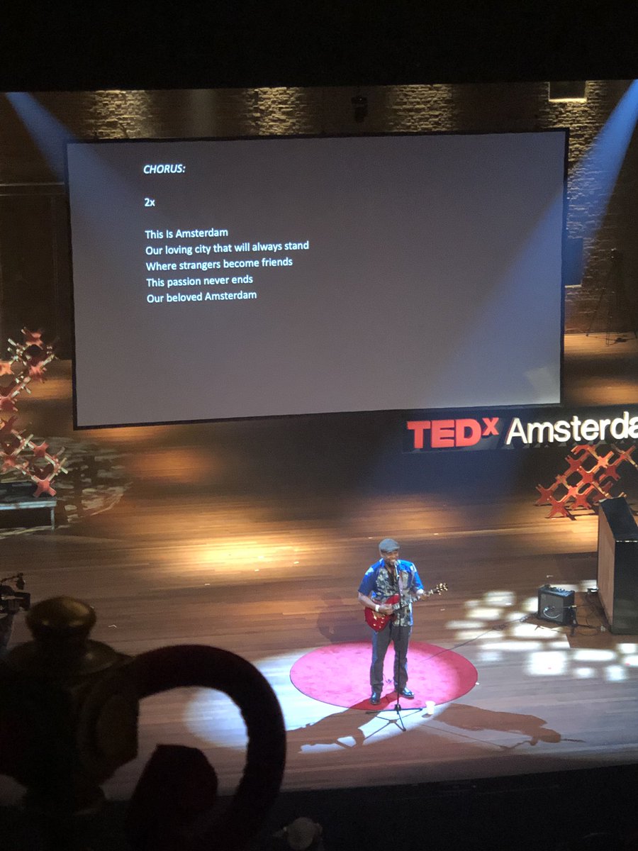 sabben's tweet image. “Amsterdam”, the most beautiful word in the world! #TEDxAmsterdam
