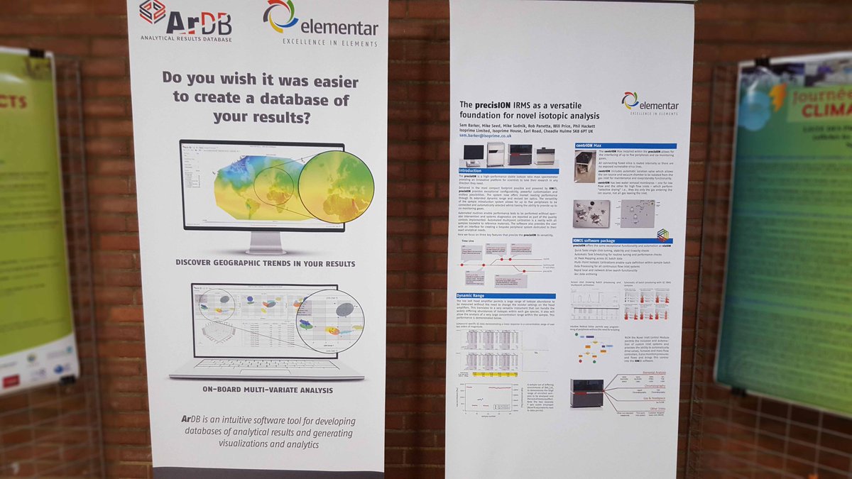 elementargroup's tweet image. Bonjour from Orsay, France! #ElementarFrance supports the Journée &quot;Climat et Impacts&quot; (Climate and Impact Days) on Nov 29 &amp;amp; 30 and is on-site as your competent partner for #StableIsotopeAnalysis, #DataVisualization and #DataAnalytics. Stop by and say hello!