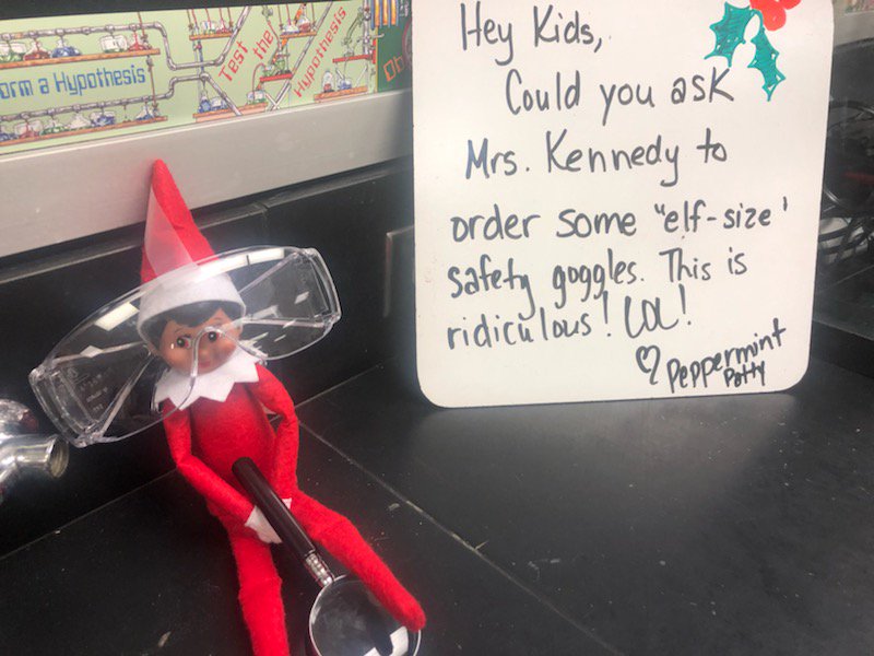 DeKalbDMS's tweet image. #TheStruggleIsReal #ElfProblems #ScienceRules