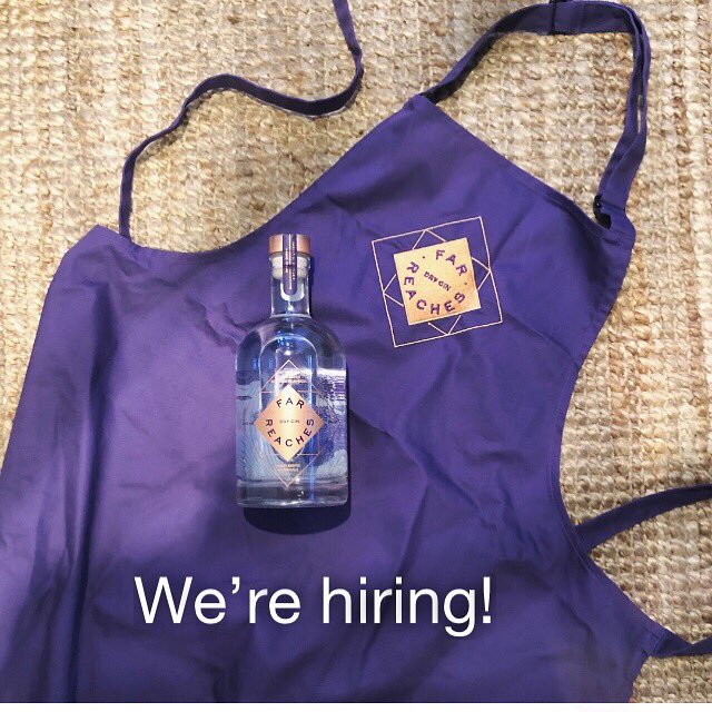 We’re looking for keen ginthusiasts to join the Far Reaches team as part-time Regional Sales &amp; Brand Ambassadors in Bristol, Manchester, Surrey &amp; Kent. £10/hr, flexible hours. More details on our FB page.
#brandambassadorswanted #ginjob #ginsales #job #ginthusiast #farreachesgin