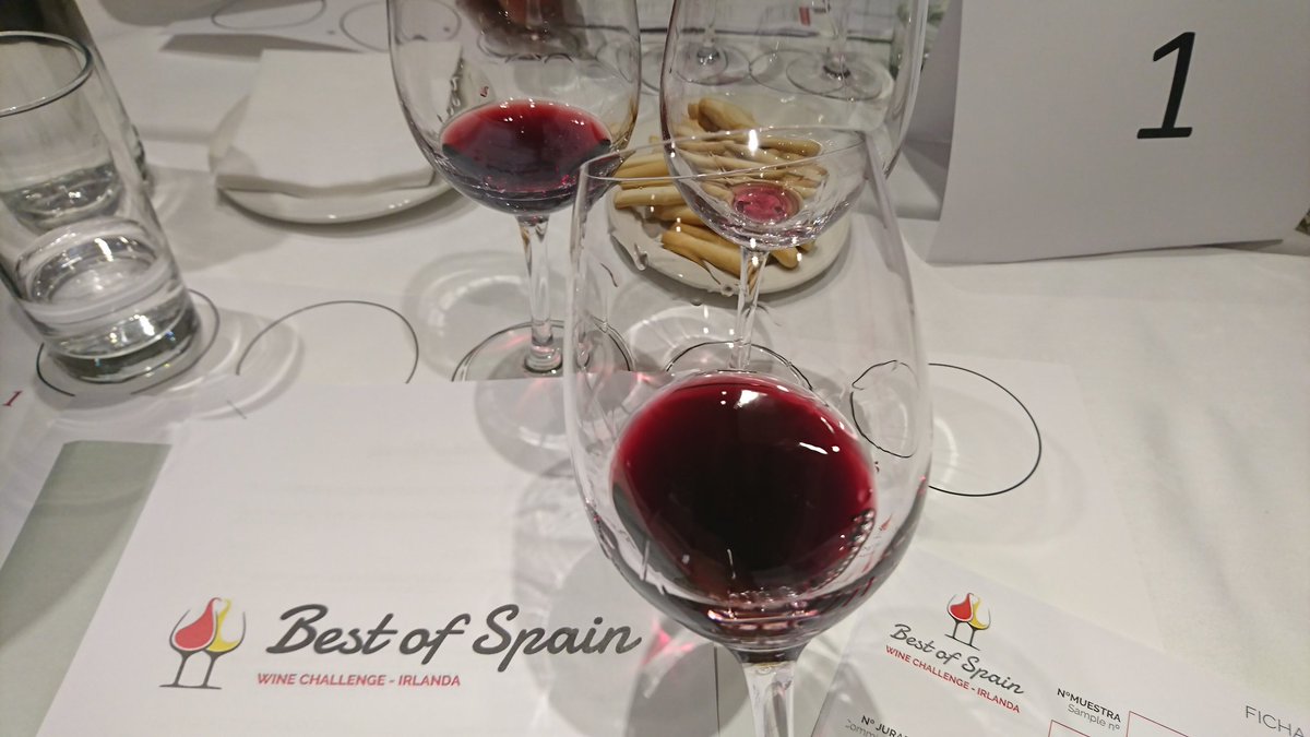 A day of tasting and analysing wines at the #bestofspainwinechallenge Thanks to our hosts <a href="/UECatadores/">Unión Española de Catadores</a> and to <a href="/SpainFoodWineIE/">Food&WinefromSpainIE</a> @LynneCoyleMW