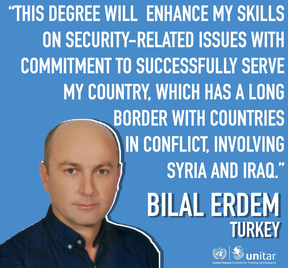 PeaceFunders's tweet photo. #PeaceFunder #TeamBilal wants to help the efforts and security problems with Turkey's role with refugee and displaced persons. In order to do that, he needs to be able to afford his #Conflictology major. https://t.co/pDJOoWfOmw

#Act4SDGS #UNITAR #Changemaker #Education4Peace https://t.co/FQSsPO0VVI