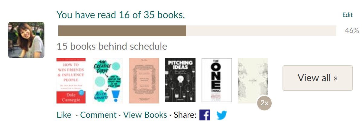 nnatta's tweet image. Oh well #2018readingchallenge