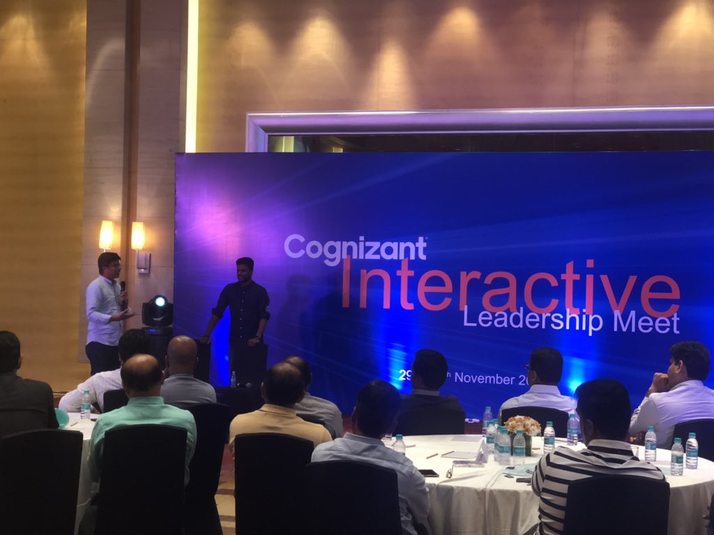 vj1901's tweet image. interesting talk from the @paperflite team #constantdigitalchange #cognizant @cognizant
