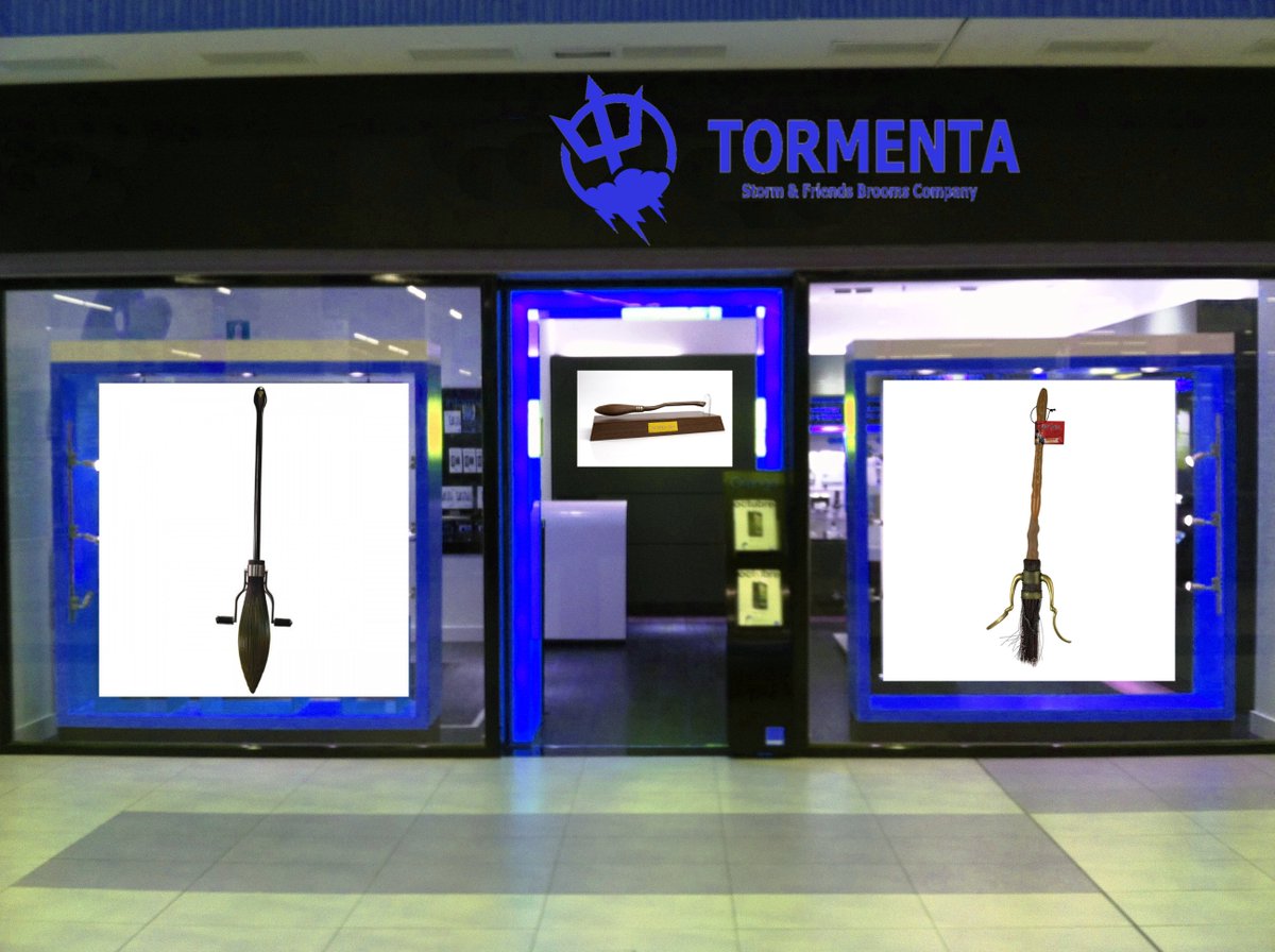 TORMENTAescobas's tweet image. !!!El lunes abrimos por fín nuestra primera tienda TORMENTA en el callejón Diagon!!! Allí te esperamos, con un descuento del 20% el primer día!!