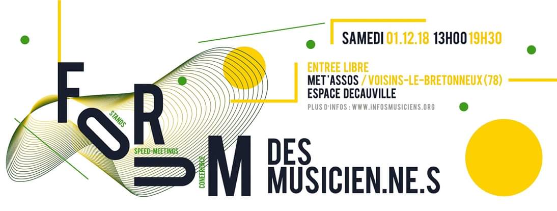 J-2 avant le #ForumDesMusiciens avec le @Reseau_RIF et <a href="/InfosMusiciens/">InfosMusiciens</a> !
Au programme #speedmeeting #conference #audiogramme #infos