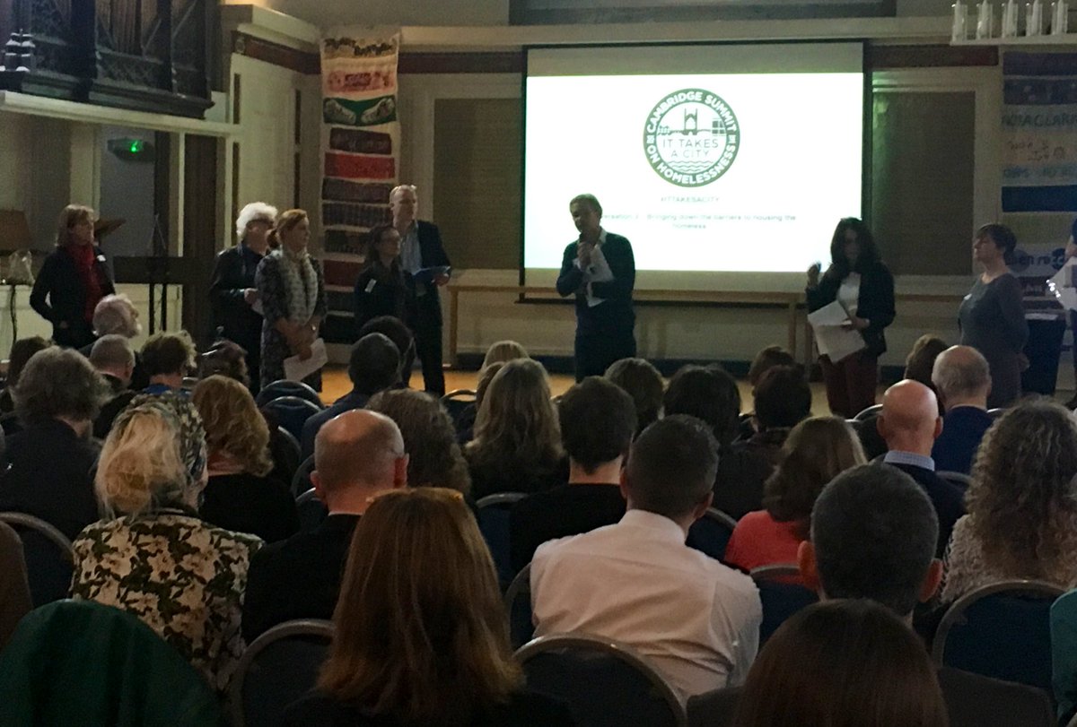 cambridgesummit's tweet photo. And so the conversations begins, led by our brilliant facilitators giving up their time to support the conversation #ITTAKESACITY https://t.co/RejsuuO4wt