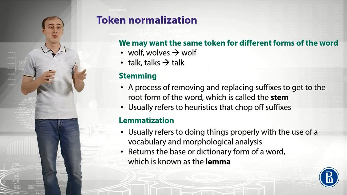 data_datum's tweet image. #TokenNormalization #NLPCourse #Coursera
