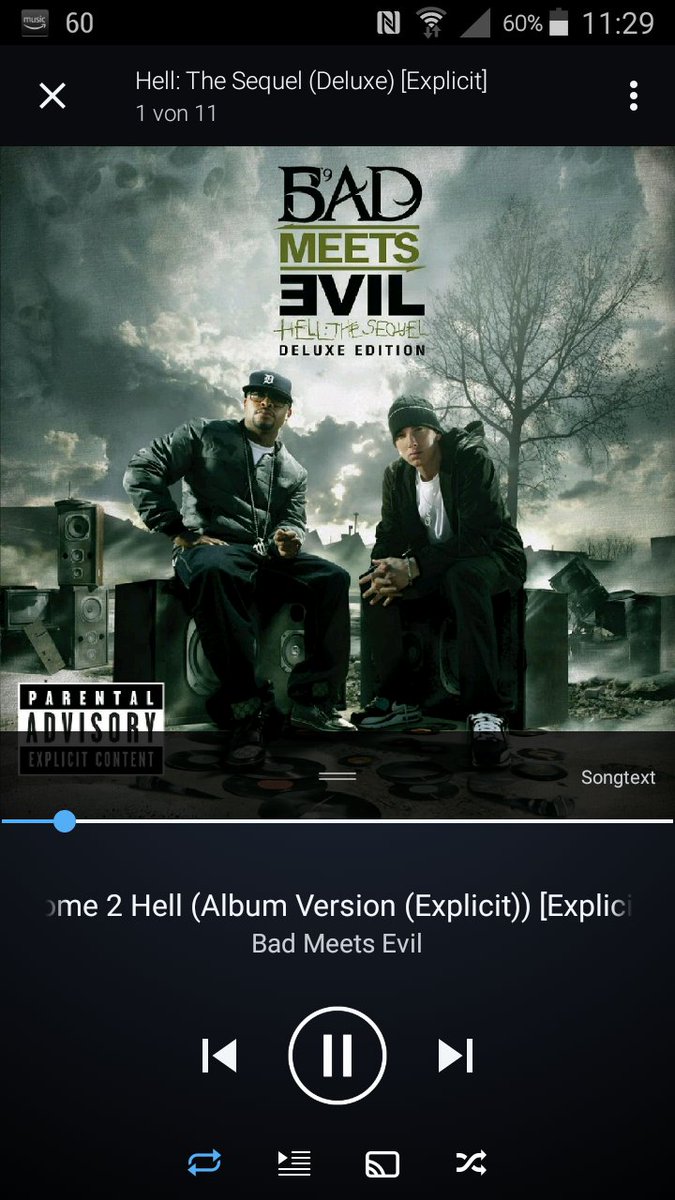 Shari_Shady's tweet photo. #BadMeetsEvil #HellTheSequel @Eminem @Royceda59 🔥❤🎶 https://t.co/oPjxzdNi8D