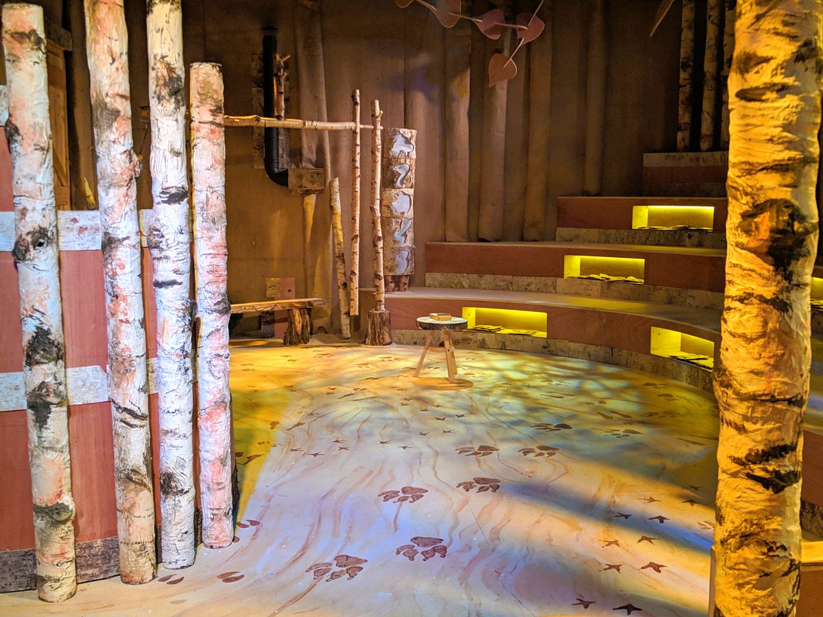 It's time to venture into the Winter Wood...to hear about winter stories from around the world  polkatheatre.com/winterwood #NowOpen #IntheWinterWood