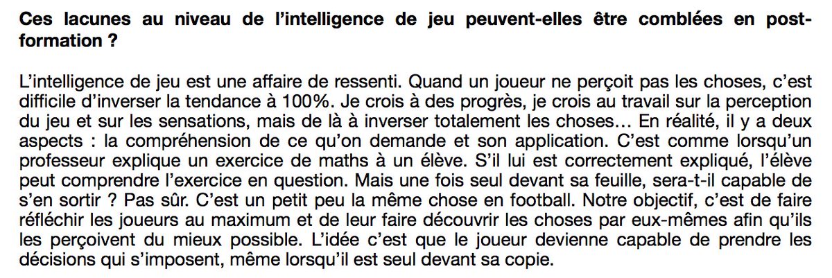 En début de semaine, j'ai eu la chance d'interroger Stéphane Moulin sur le thème de l'intelligence de jeu. Comme je suis gentil, je vous offre l'une de ses (brillantes) réponses.