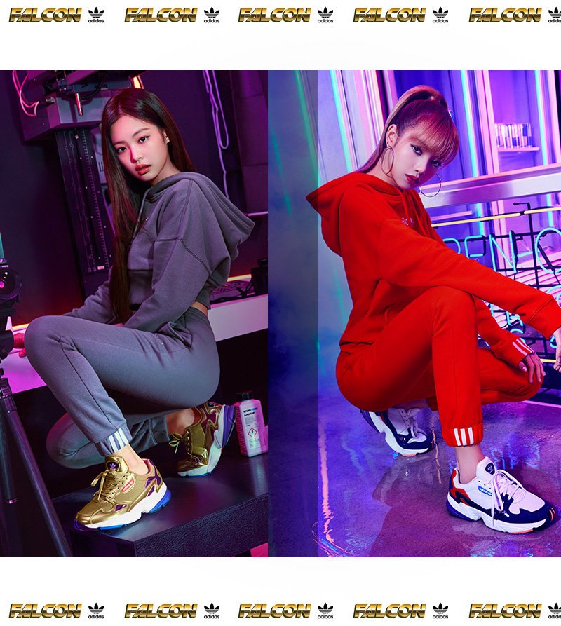 adidas falcon lisa blackpink