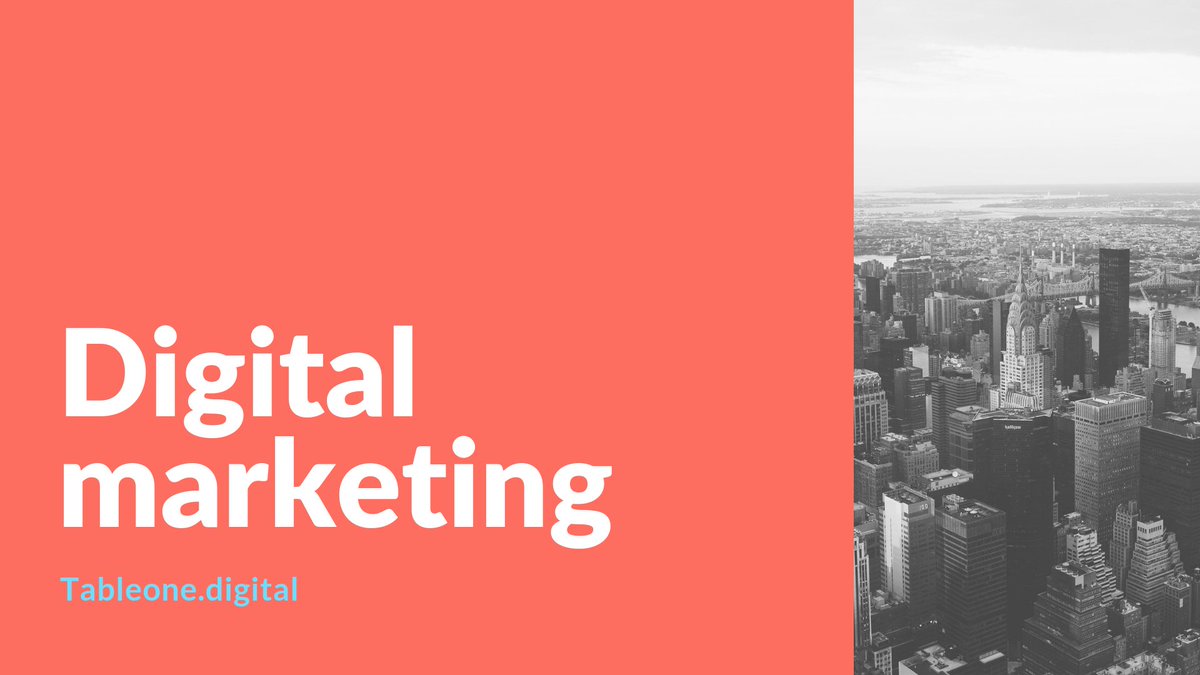TableOneDigital's tweet image. We are offering digital marketing services to small business. Visit our site tablone.digital for more information.