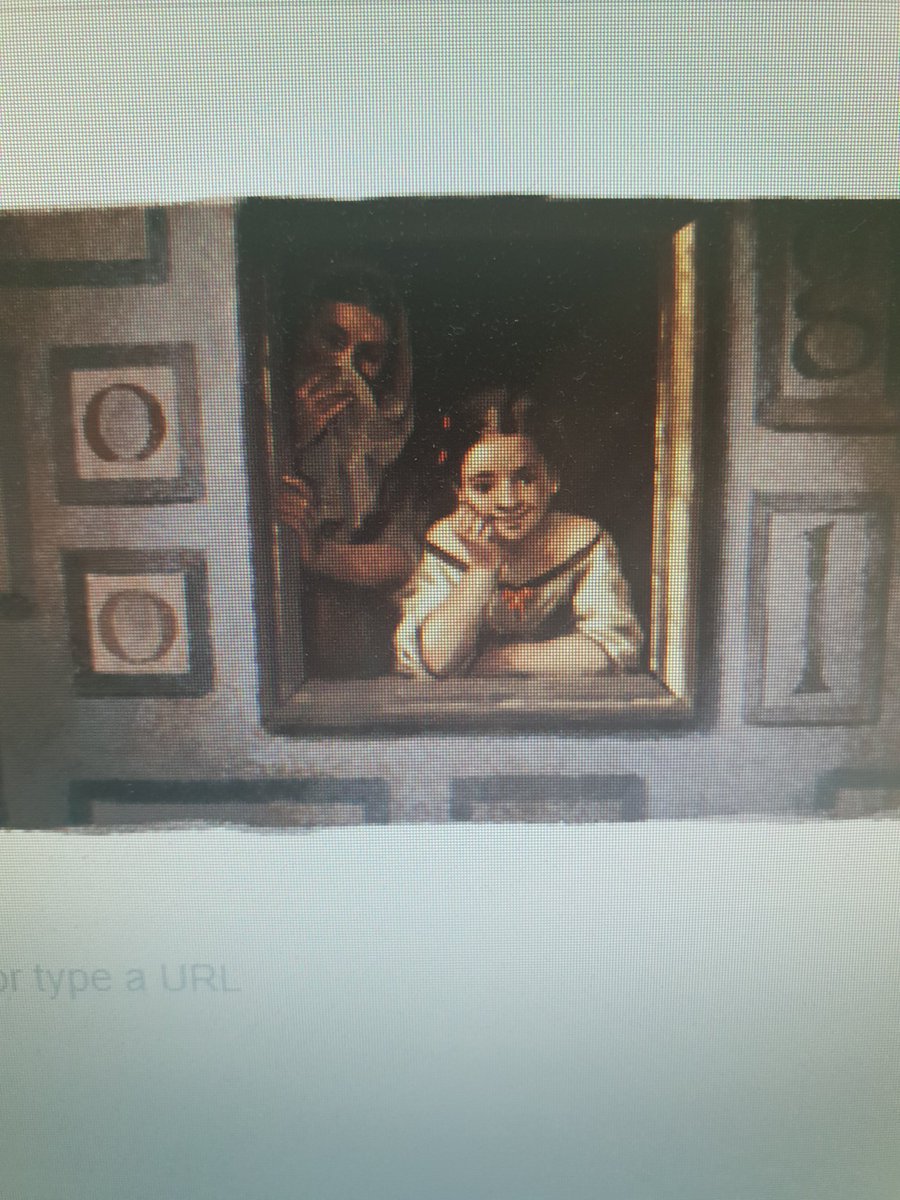 littlesister__'s tweet image. She farted or no? #google #fartwork #googlehomepage