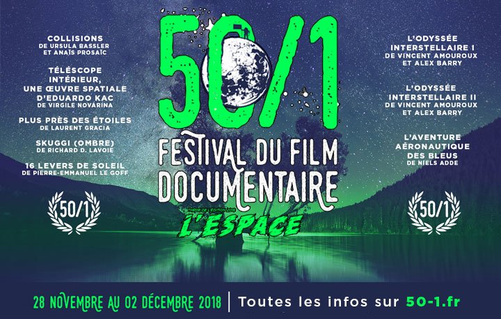 Toute la programmation du <a href="/Festival_50_1/">Festival 50/1</a> à télécharger 👉 bit.ly/2Rh4dPg … pour tout savoir sur les séances des films en compétition et hors compétition, les #soirée, les #événements et #expos.
Info à retrouver également sur 50-1.fr