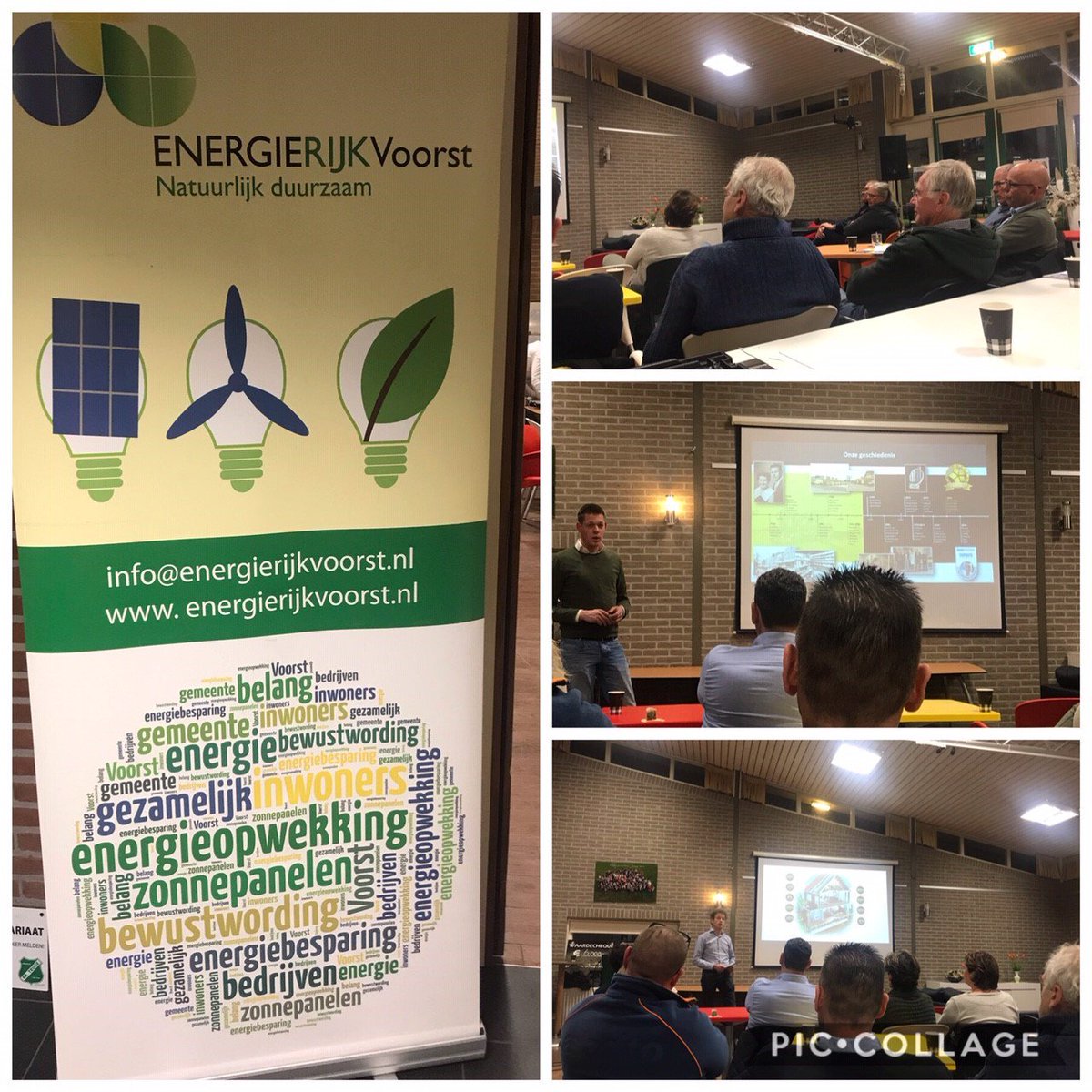 De eerste informatie-avond #energiebesparing in Teuge is een feit! Bewoners laten zich voorlichten over #isolatie (<a href="/Pluimers_NL/">Pluimers Isolatie</a> ) en #zonnepanelen (<a href="/HVEnergie/">HVE</a>) Vanavond in #Twello vanaf 19:30 in het gemeentehuis. bit.ly/2r4SHLt