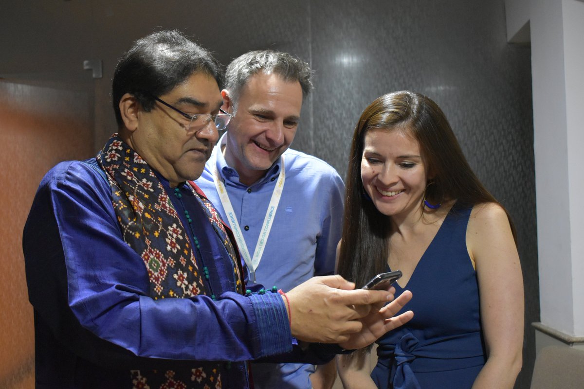 AhmDesignWeek's tweet photo. when some of the best designers exchange notes...
@UmangHutheesing with @AlainMonnens and @agzmn #IndiaDesignConfluence
#IDC #DesignFestival 23-24-25 Nov 2018
https://t.co/npHXUHc6oJ https://t.co/ehxtTYFt0R