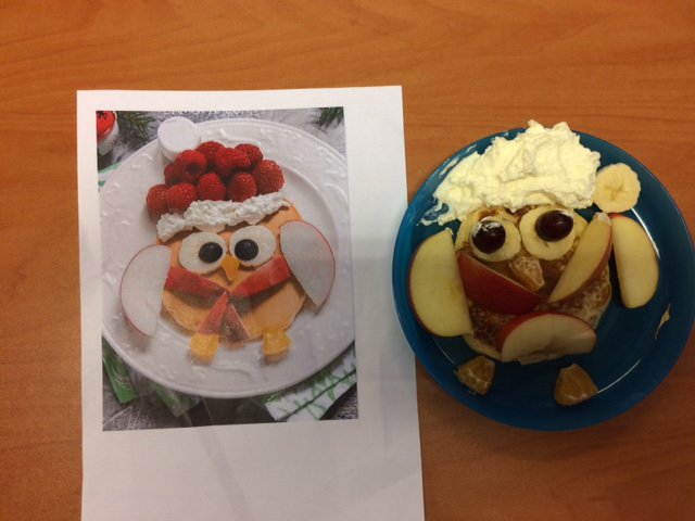 Our Fun with Food group getting into the holiday and winter spirit!
