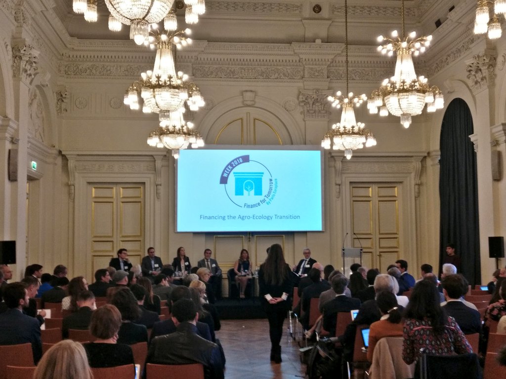 #F4TWeek Arnaud de Bresson, CEO of Paris @europlace stressed the need for emergence of the Natural Capital and Biodiversity asset class, and highlighted the pioneer expertise of French financial actors!