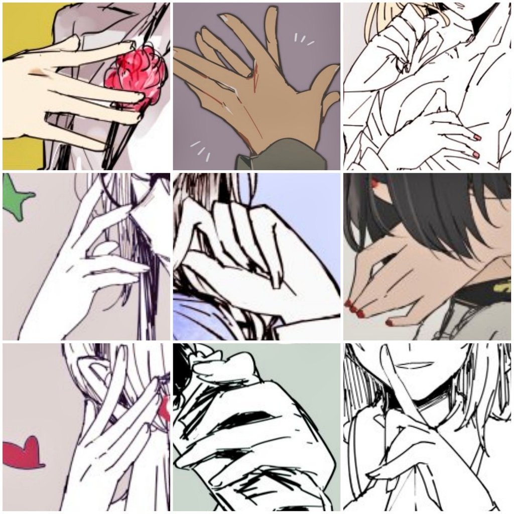 おててというか指描くの楽しいんですよね 