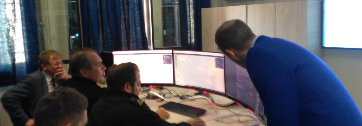 MarisaProjectEU's tweet photo. The MARISA toolkit during the Aegean trial was used by the Hellenic Navy to discover suspicious vessel behaviours with #GCEP #TrackFusion #SatelliteSAR #GDELT #SeaMeteo, #RMP #BigData #HMI #AISVerification #DensityMap services https://t.co/F7J6o4j6rd