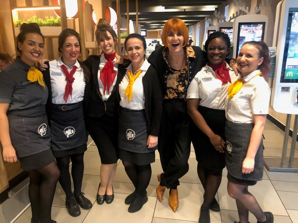 McDonald's UK News on Twitter: "Excited to welcome @maryportas to our St  Paul's restaurant today @CAG_McDonalds, to chat to customers, crew and our  CEO Paul. Watch this space for more info over