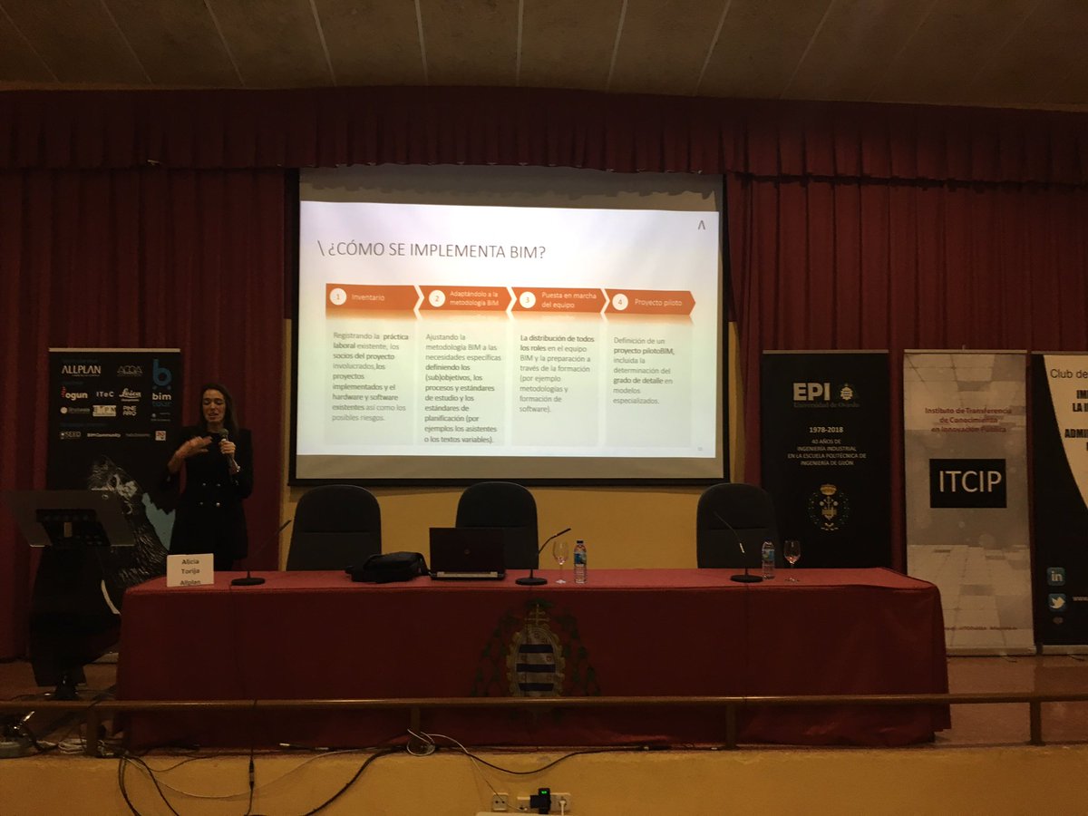 ThinkTankTIC's tweet image. Cómo se implementa #BIM Nos lo cuenta Alicia Torija de @Allplan_esp  en #BIMtour 

#contructoras #construcción #arquitectura #aparejadores #topografía #ingeniería