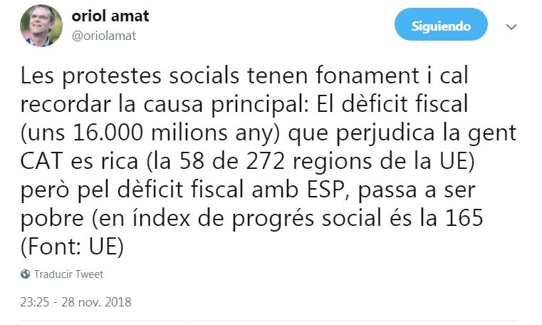 juanr7202's tweet photo. @AdaColau Algú s'imagina com viurem quan a la #RepublicaCatalana recuperem els 16.000 mil·lions anuals de #dèficitfiscal
#Vaga29N #VagaBombers #vagametges #huelgamedicos #VagaPrimaria #Vaga28i29N #100vs30 #MagnoliaEsQueda #prougentrificació #paremelpais #FemLaRepúblicaCatalana #MarxemOQue https://t.co/PfbVqerRcg