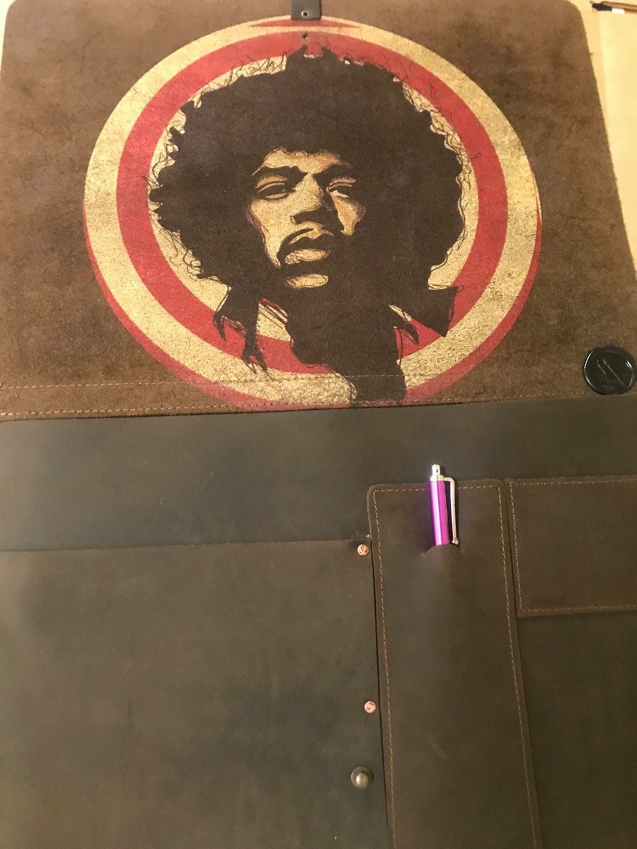 GritPopup's tweet photo. Remember when Anthony Soland, owner of @STNDRDCLCTV, made that kick-ass Jimi Hendrix inspired bag for our GRIT Popup III featured guest?  

#TBT #localartistryrocks #kickassmanbag #hackerinspired #popup #egad #melbourneflorida #spacecoast #florida https://t.co/FItRUaTy2B