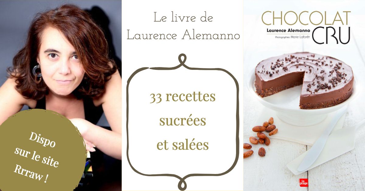 Pensez à commander ou à offrir le livre de Laurence Alemanno ;)
bit.ly/2Cn0b3g
#chocolat #raw #rawfood