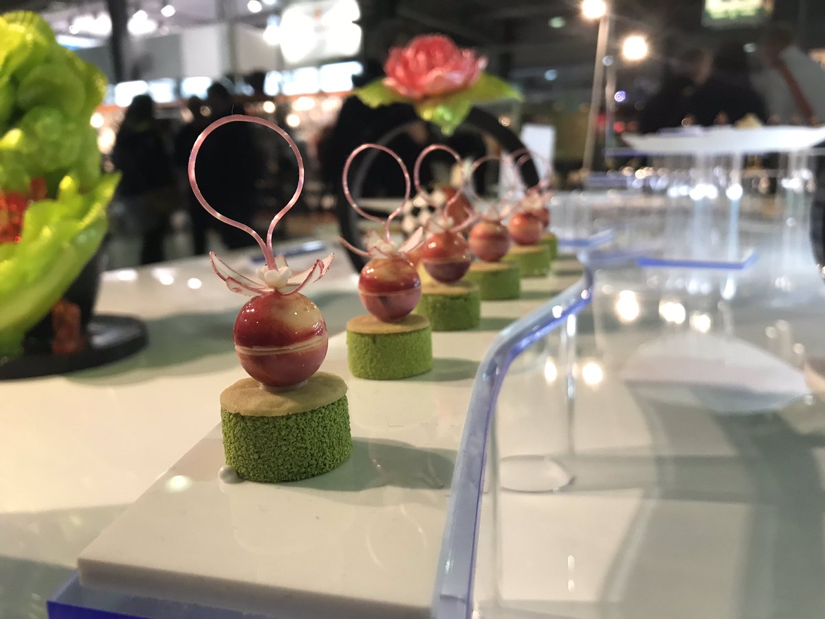 Taster of our winning Culinary Arts piece at Expogast #culinaryworldcup2018  <a href="/RonnieKelman1/">Ronnie Kelman</a> <a href="/compassgroupuk/">Compass Group UK & I</a> <a href="/Grahamsinger11/">Grahamsinger</a> <a href="/Vadischef/">Nick Vadis</a>