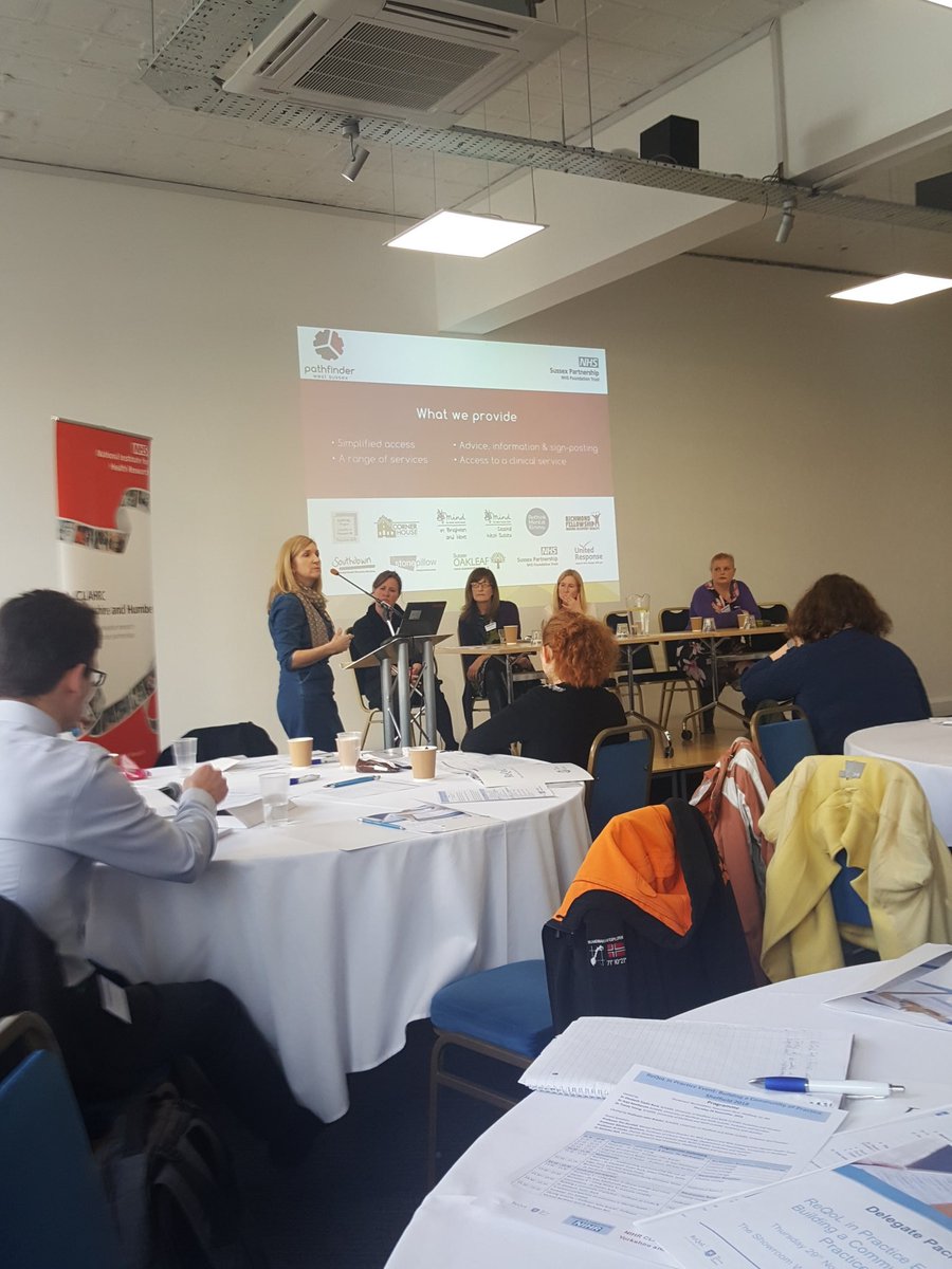 CMSmith215's tweet photo. NHS alliance in @withoutstigma to improve patient experience at discharge. #reqolpractice2018 @IMPACT_NIHR @CLAHRCYH @jo_cooke73 https://t.co/akr0mWkE0D