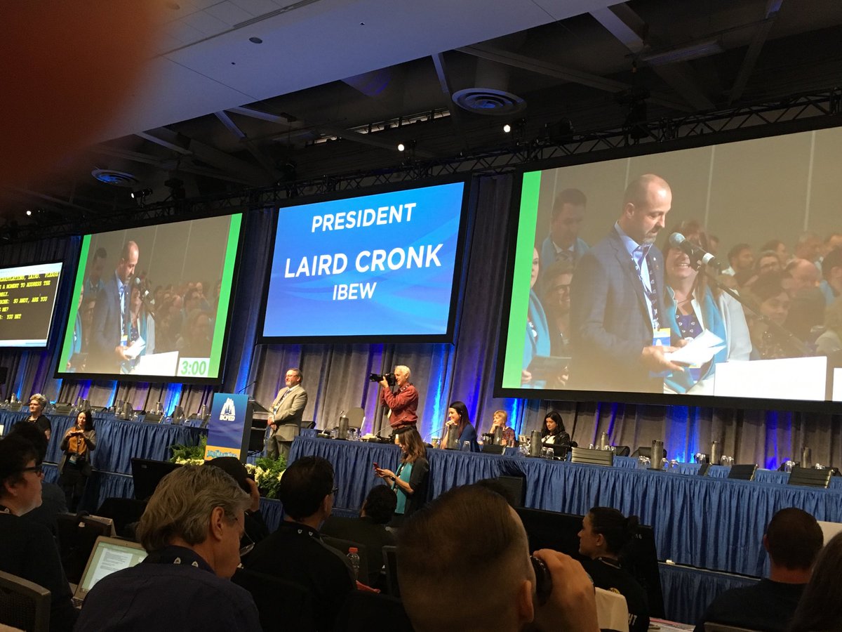 retail_bc's tweet photo. We have a new President!  Congrats to Laird Cronk! ⁦@Laird4bcfed⁩ #bcfed18 https://t.co/PtewcfhtiP