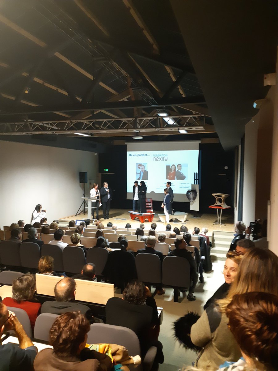 Présentation des partenaires sur la scène @FondationNexity 
Et merci à tous d'être venus encourager nos stagiaires 🤜🤛
<a href="/Crepi_Med/">CREPI Méditerranée</a> <a href="/AtechsysAcademy/">Atechsys Academy</a> <a href="/hand_nord/">Marseille Nord Hand</a> <a href="/dany_brunet/">DANY</a> <a href="/Dominique_TIAN/">Dominique TIAN</a>