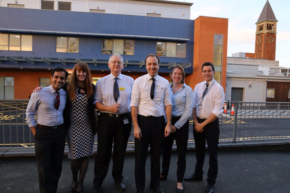 Medway_NHS_FT's tweet photo. Delighted to welcome the Secretary of State for Health and Social Care @MattHancock today. We were proud to showcase some of the fantastic work being done by our #BestofPeople. Thanks to our local MPs @Rehman_Chishti, @tracey_crouch and @KellyTolhurst for your ongoing support. https://t.co/xd1nOj0Eat